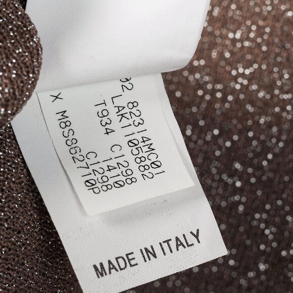 Brunello Cucinelli AW/20 Taupe Shimmer Knit Tank - Picture 7 of 7